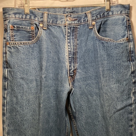 LEVI'S 550 Denim Relaxed Fit Red Tab Jeans, 36 X 30 J10 - Picture 3 of 8